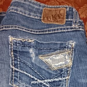 BKE Women's Boot Cut Jeans - Blue